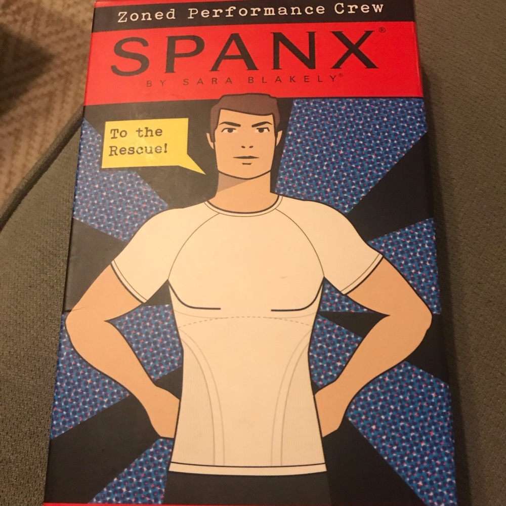 Spanx Zoned Performance Crew Undershirt